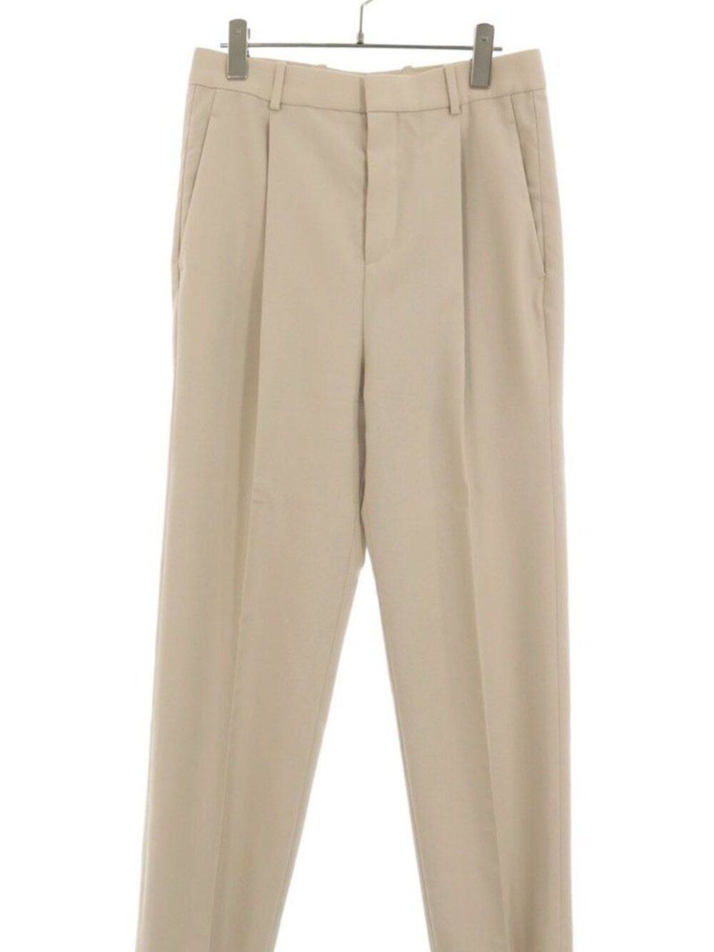 Saint Laurent Paris Light Wool Trousers Long Pants 44